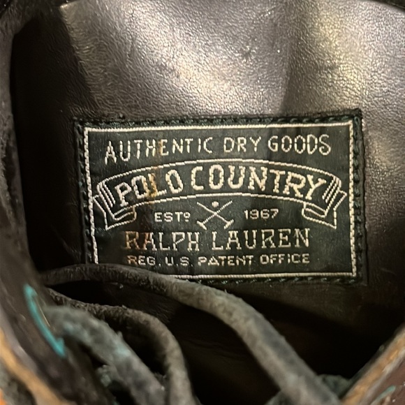 Polo Ralph Lauren Sportsman Dry Goods Country Cookie Ranger Boots Vintage Men 12 - Picture 14 of 15